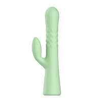 WINYI Supplier WHolesale OEM ODM 2023 New thrusting rabbit Vibrator sex toy wholesale G spot clitoal stimulating Expandable vibrator for women-thrusting rabbit vibrator