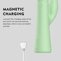 sex thrusting rotating vibrator-WINYI Supplier WHolesale OEM ODM 2023 New thrusting rabbit Vibrator sex toy wholesale G spot clitoal stimulating Expandable vibrator for women-thrusting rabbit vibrator